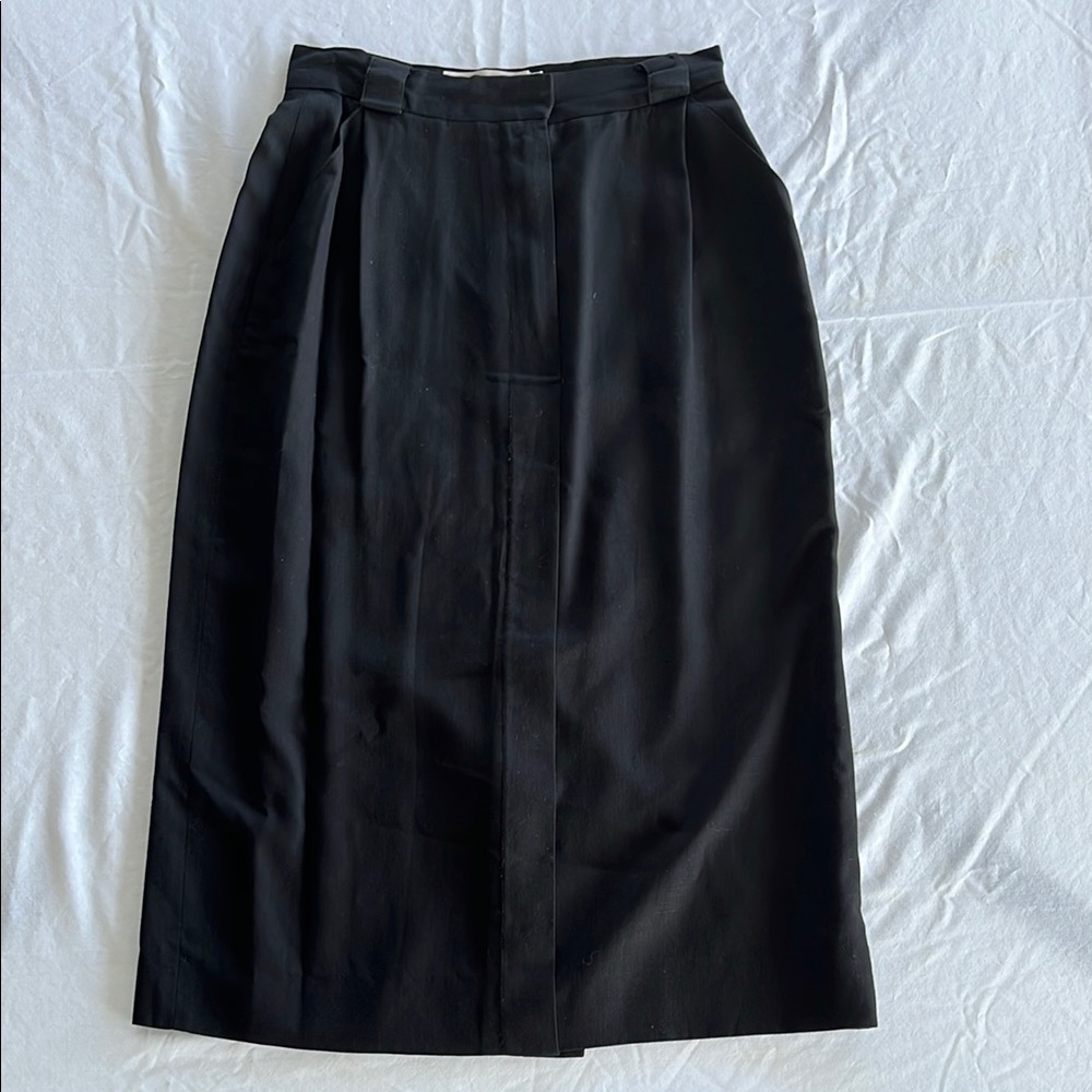 Simply Classic 80s Black JH Collectibles Pencil Skirt-Size 8